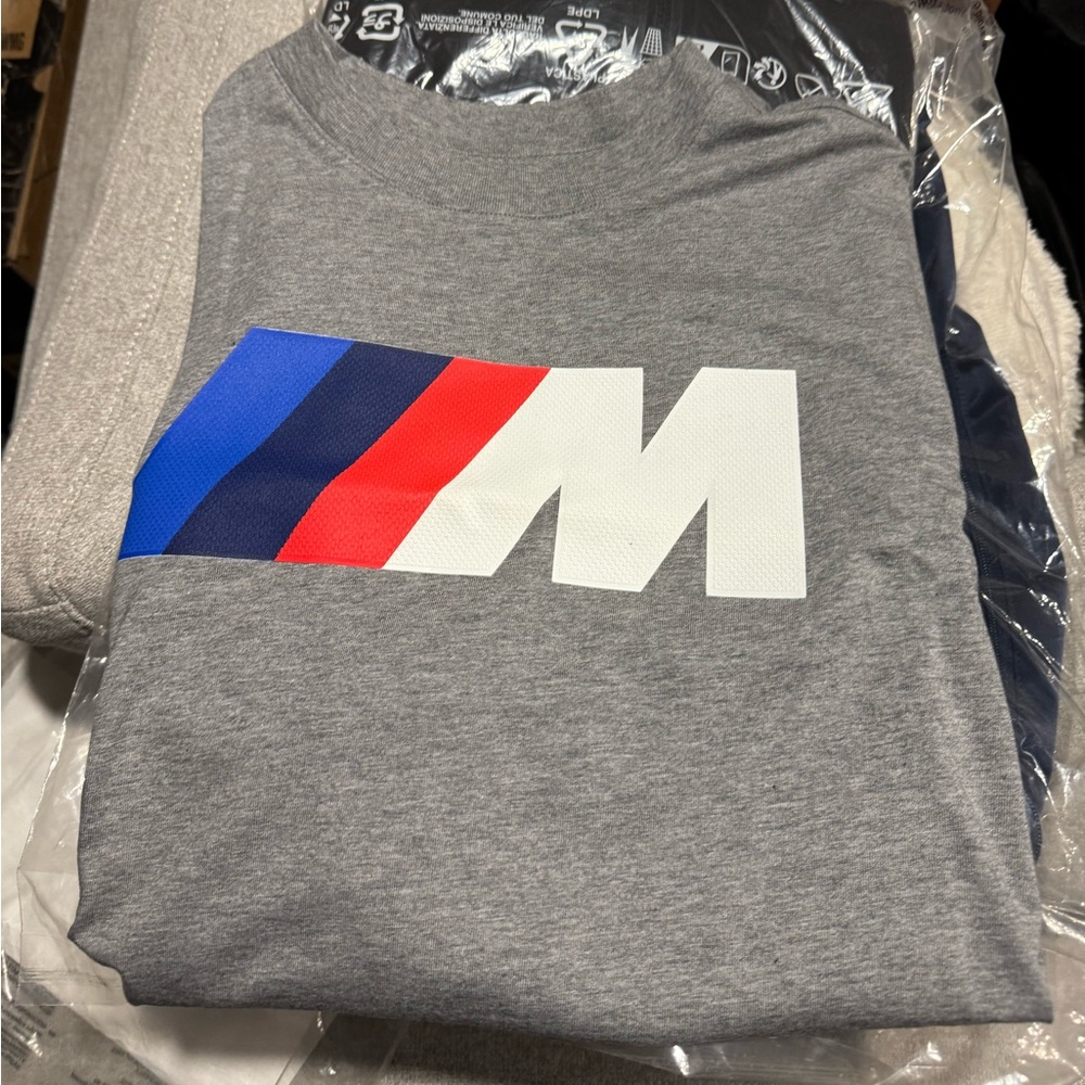 BMW M Core Gray Crew Neck T-Shirt